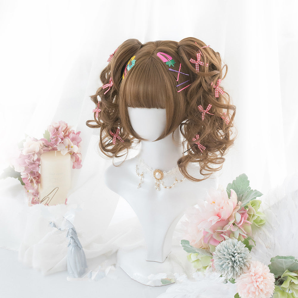 Review For Double Ponytail Lolita Daily Wig YV2462 main image 1