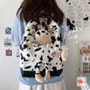 Japanese Harajuku Cow Backpack yv31146