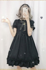 Lolita black dress yv46028