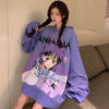 Jfashion vintage anime sweater YV4398
