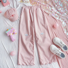 Cute lace casual pants YV43540