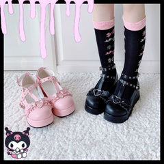 Lolita Little Bat Platform Shoes YV43438