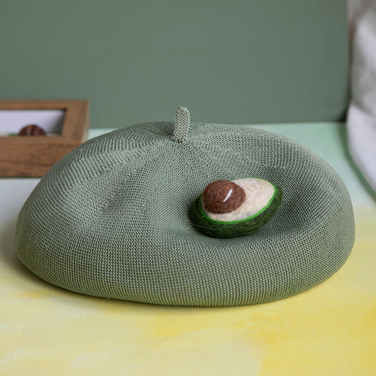 Avocado green beret YV42940