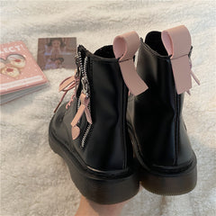 Pink little love Martin boots yv43610