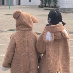 Cute bear hooded jacket YV43496