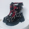 Punk skull Martin boots yv31393