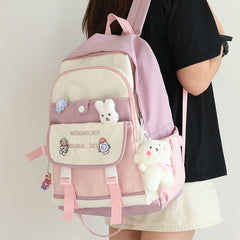 Korea cute bear backpack yv30717
