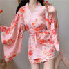 Japanese cherry blossom kimono yv30839