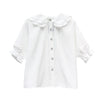 Cute doll collar button shirt yv42372