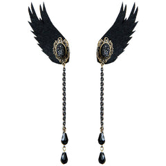 lolita devil wings earrings yv31045