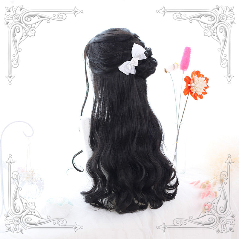 Lolita big wavy long curly hair yv42029