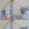 Cute casual stitching jacket yv43362