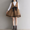 Cute bow vest dress yv42667