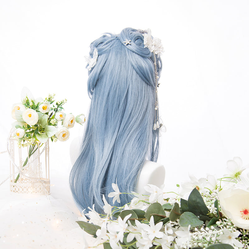 LOLITA BLUE LONG STRAIGHT WIG KF82288