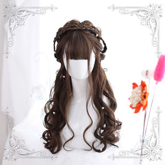 Lolita big wavy long curly hair yv42029