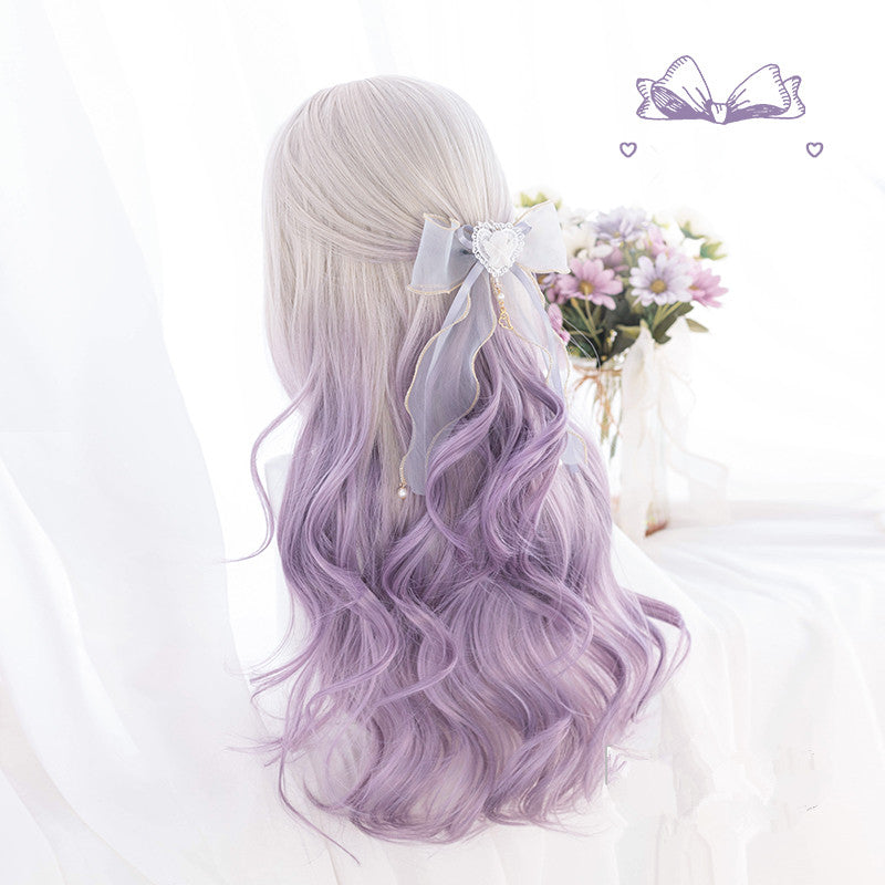 Lolita gradient purple wig yv30184