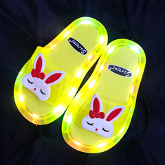 Cute Rabbit glowing slippers YV44435