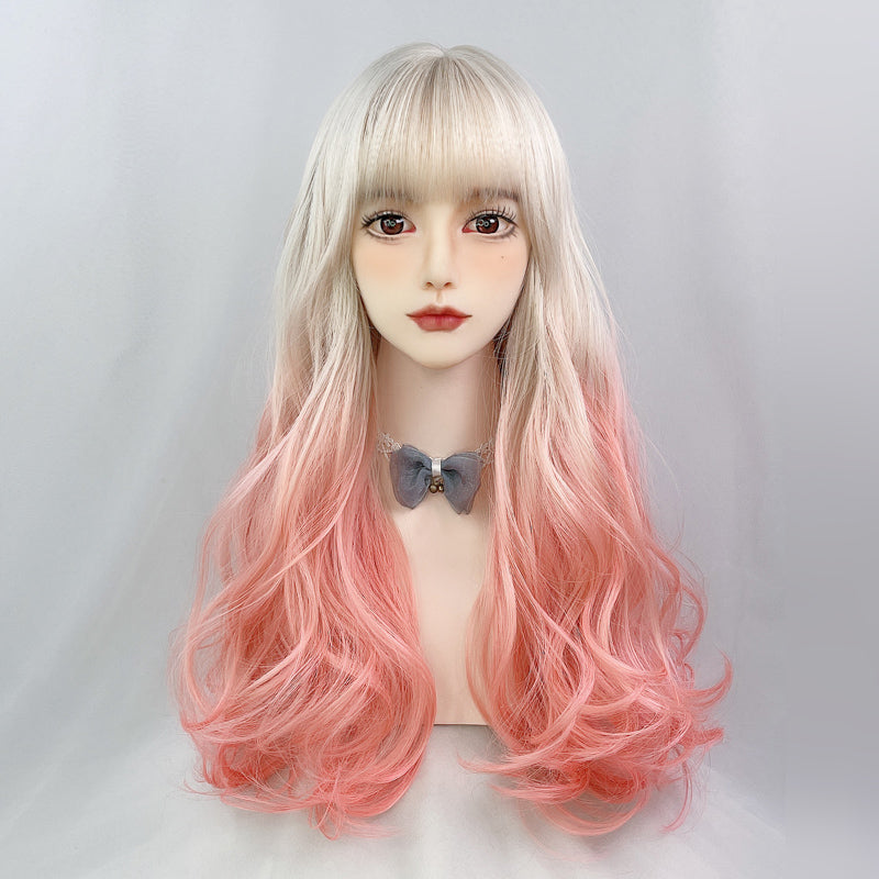 Review for lolita gold highlighting pink wig yv30250
