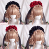 Lolita rose veil headband yv42627
