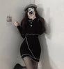 ulzzang Love knitted dress YV43984