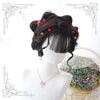 Cute Lolita long roll wig yv42223