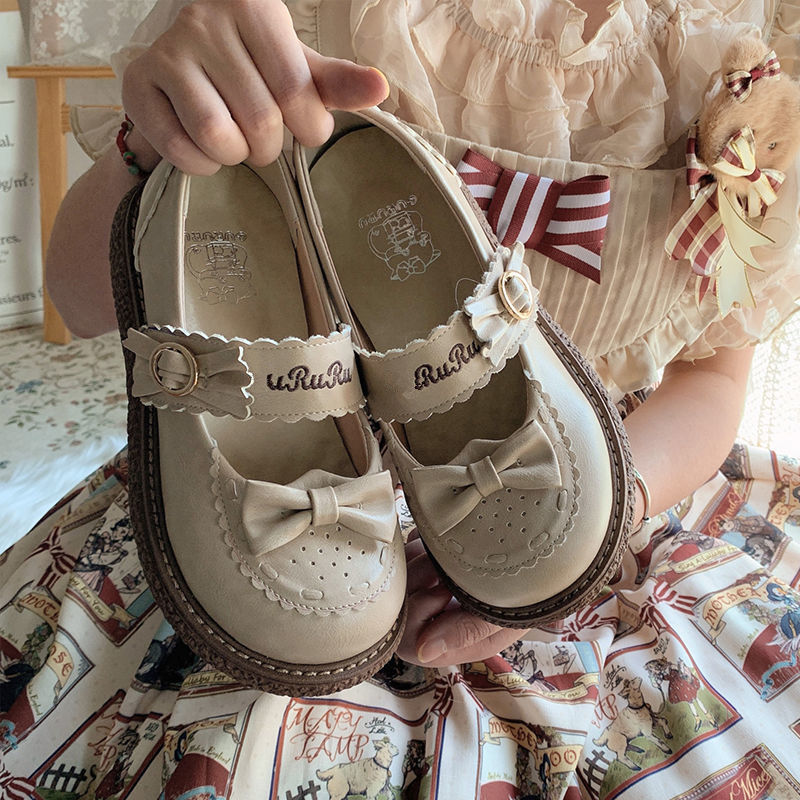Lolita cute bow shoes yv31240