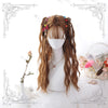 Cute Lolita long roll wig yv42223