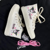 cute hand painted canvas shoes yv31115