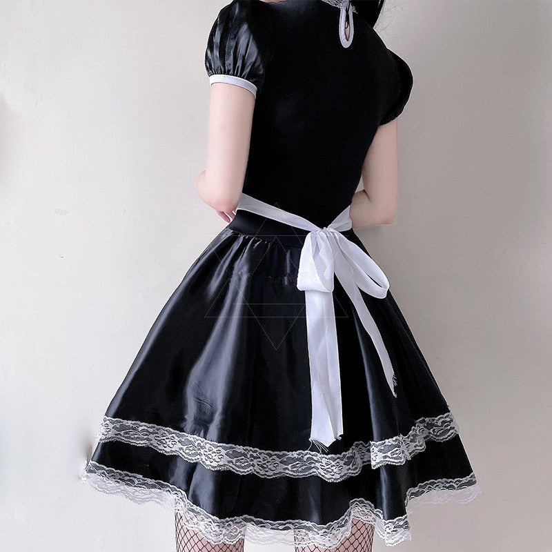 LaceHollow maid cos uniform YV44501