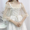 Lolita lace mesh gauze tops yv42216