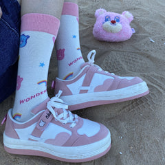 youvimi pink bear sneakers YV30004