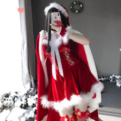 Christmas cosplay shawl cloak YV43585