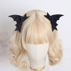 Black Winged Demon Hair Clip bz1027