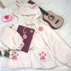 Cute bear rabbit plush jacket YV43490