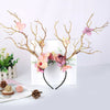 Flower Twig Antler Headband yv30425