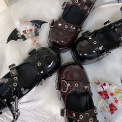 Dark Lolita Platform Shoes YV43742