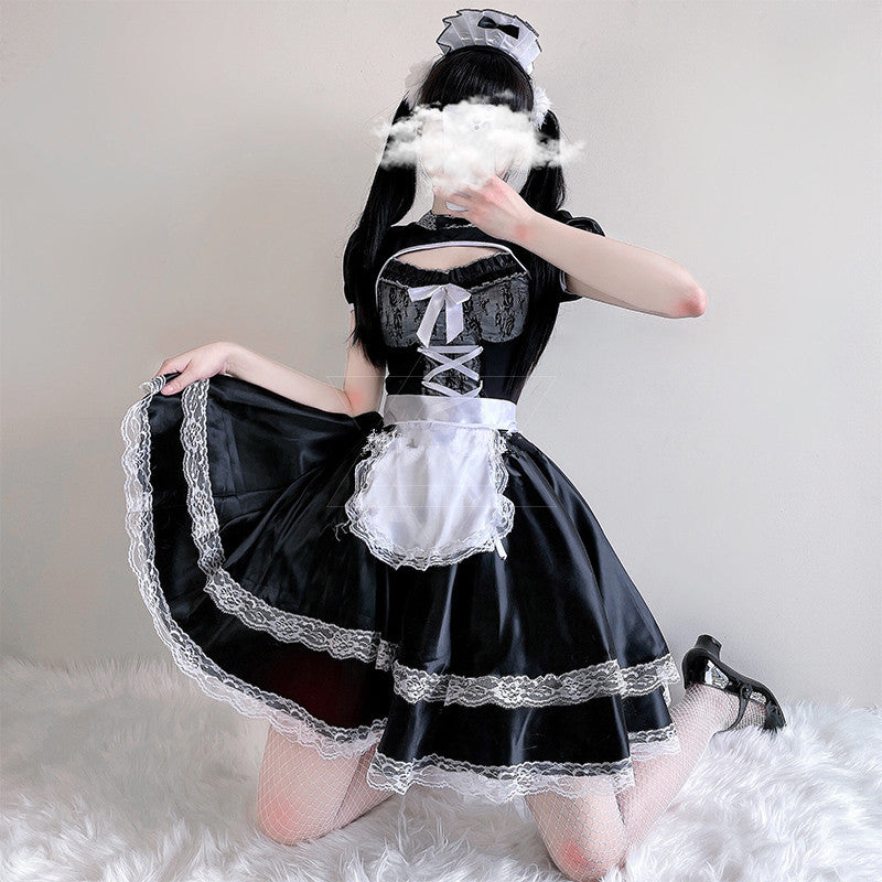 LaceHollow maid cos uniform YV44501