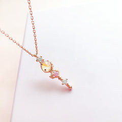 Ring Stud Necklace YV43717