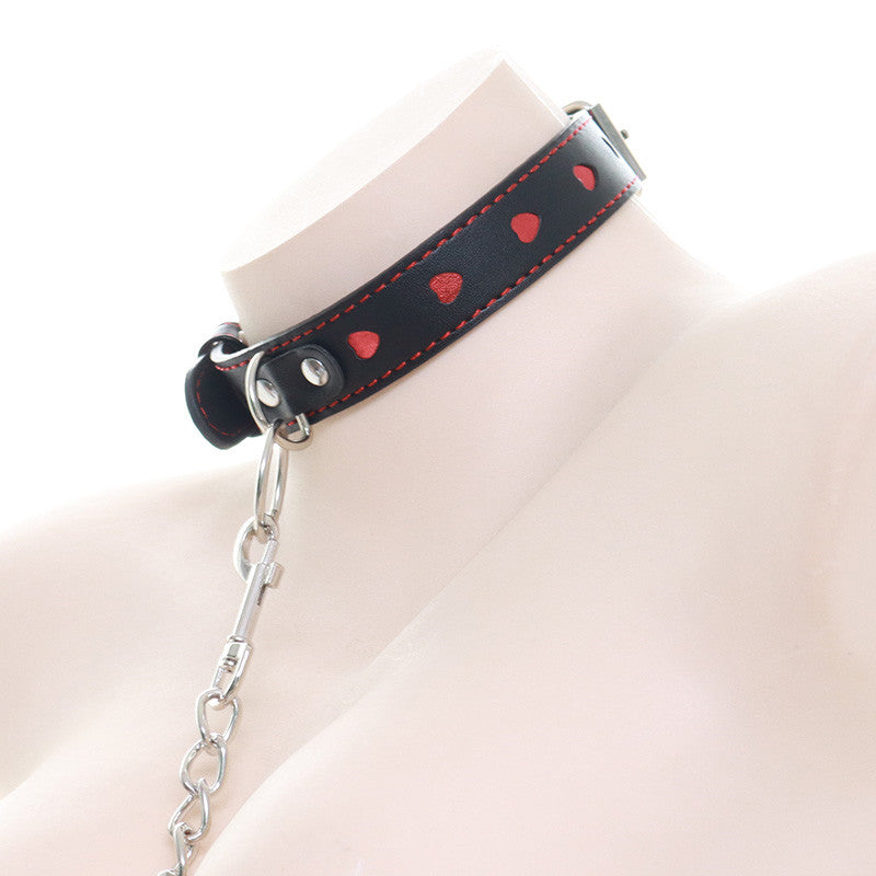 Harajuku love leash collar yv47245