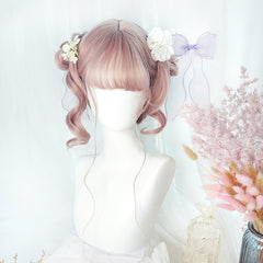 Cute Lolita long roll wig yv42531