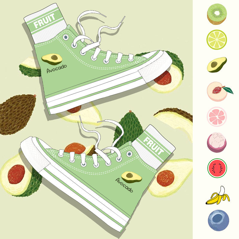 Fruit canvas shoes YV42965
