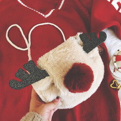 Reindeer plush bag YV40977