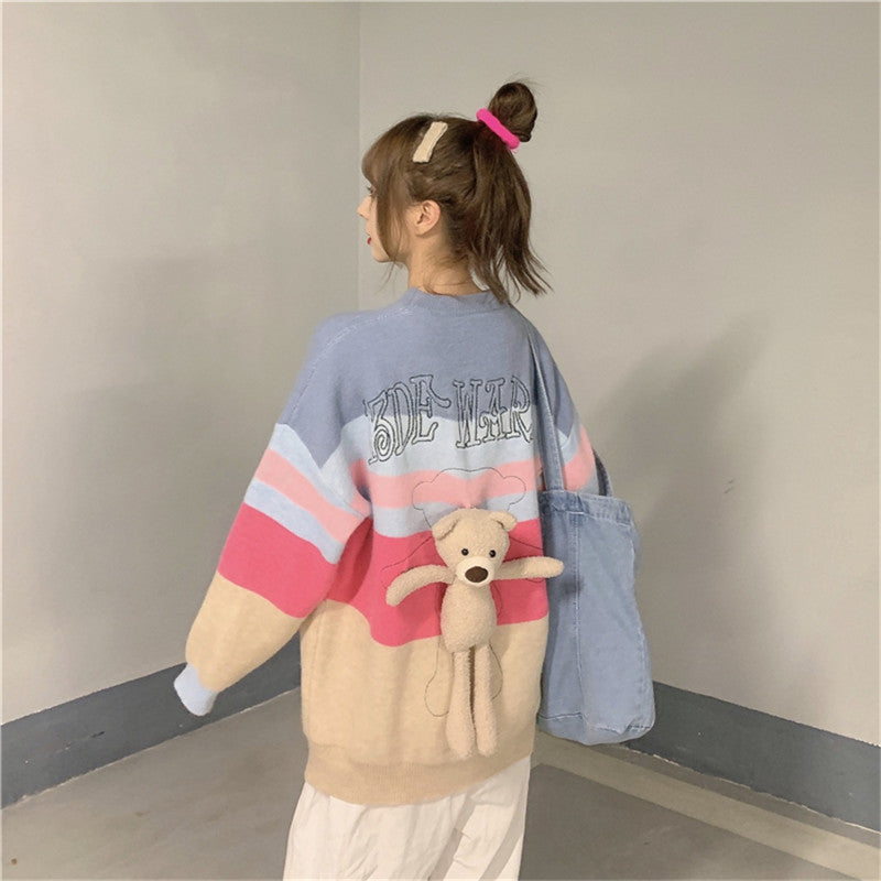 Review For Cute Bear Sweater YV40854