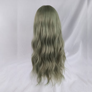 Review for Youvimi green cute long curly wig YV42693 main image 1