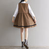 Cute bow vest dress yv42667