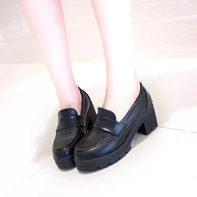 Japan JK leather shoes yv30289