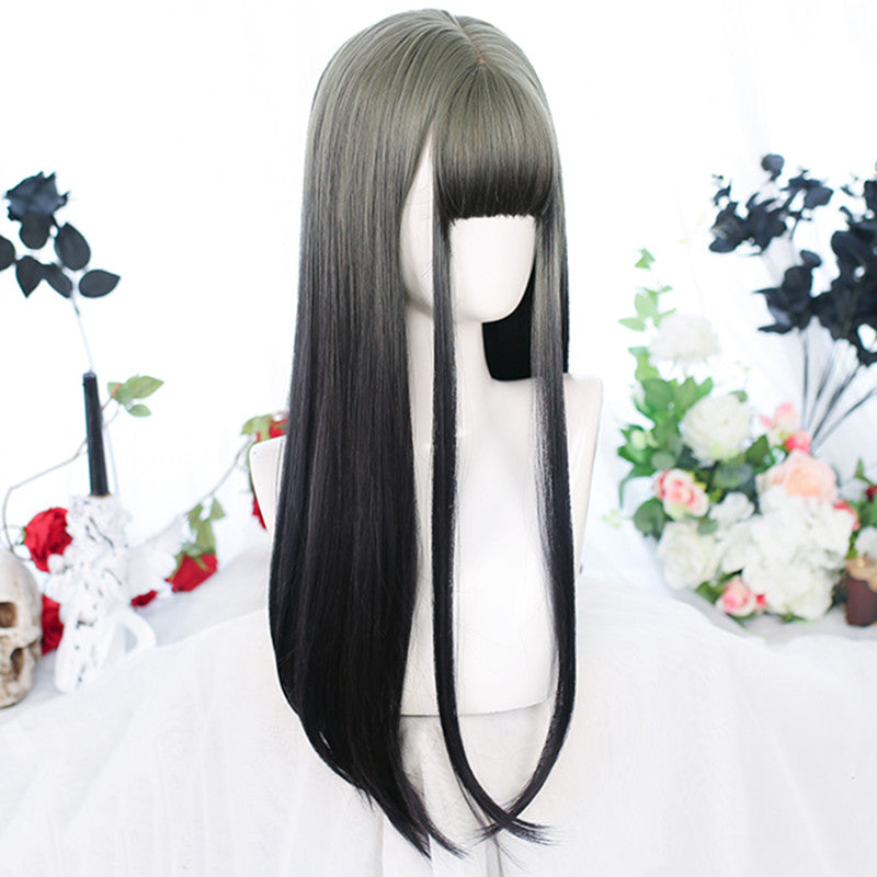 Review for Harajuku Gradient Long Straight Wig YV43744