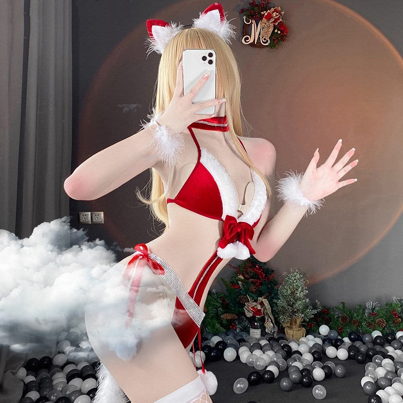 Sexy Christmas lingerie set yv46005