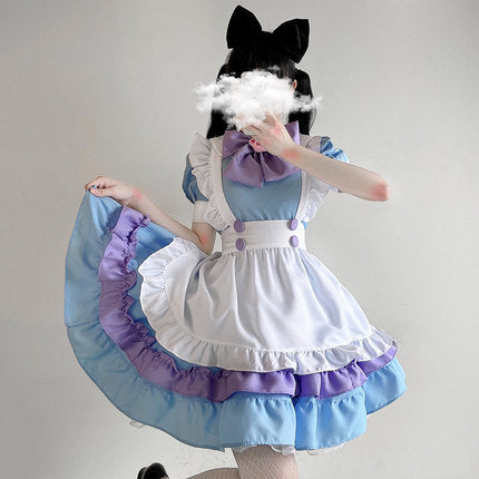 cosplay bow maid outfit YV43992