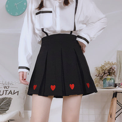 jk high waist pleated skirt YV43906